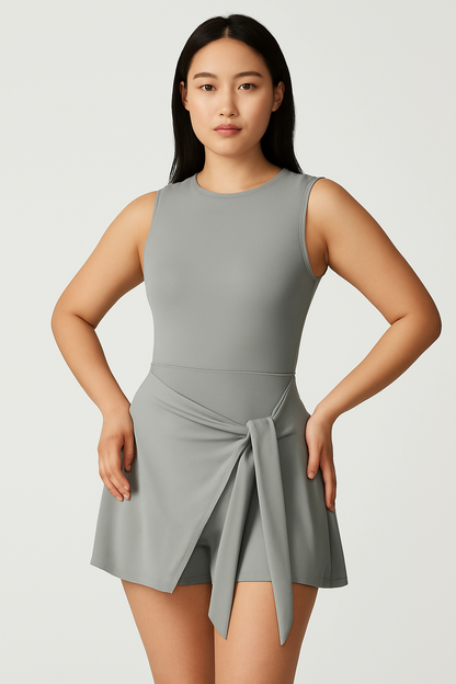 High Neck Tennis Dress